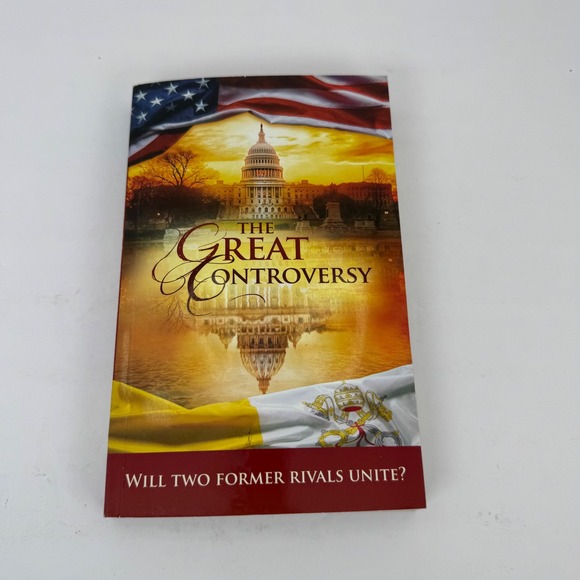 Other - The Great Controversy Ellen G White Paperback Religion History Vatican